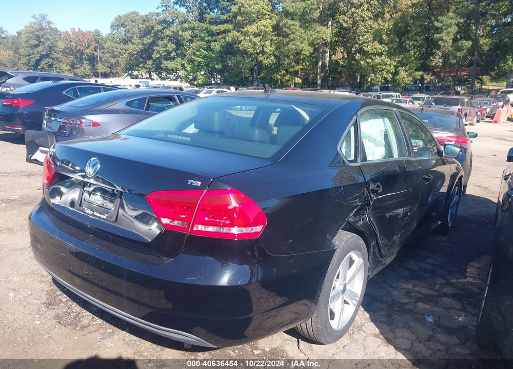 2014 VOLKSWAGEN PASSAT 1.8T WOLFSBURG EDITION VIN: 1VWAT7A39EC031800