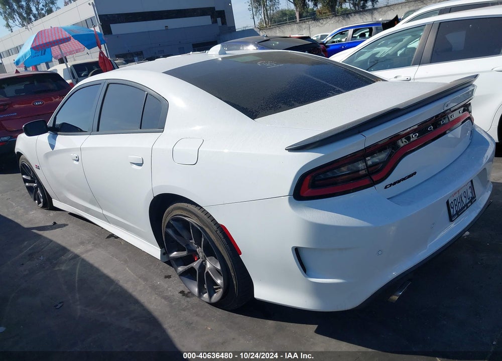 2020 DODGE CHARGER SCAT PACK RWD VIN: 2C3CDXGJ8LH232326