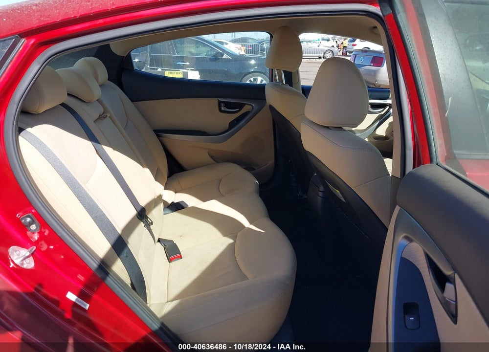 2012 HYUNDAI ELANTRA GLS (ULSAN PLANT) VIN: KMHDH4AEXCU327087