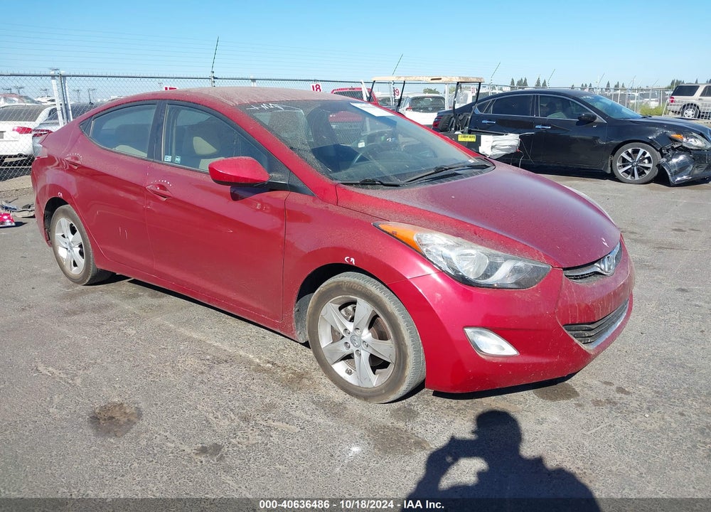 2012 HYUNDAI ELANTRA GLS (ULSAN PLANT) VIN: KMHDH4AEXCU327087