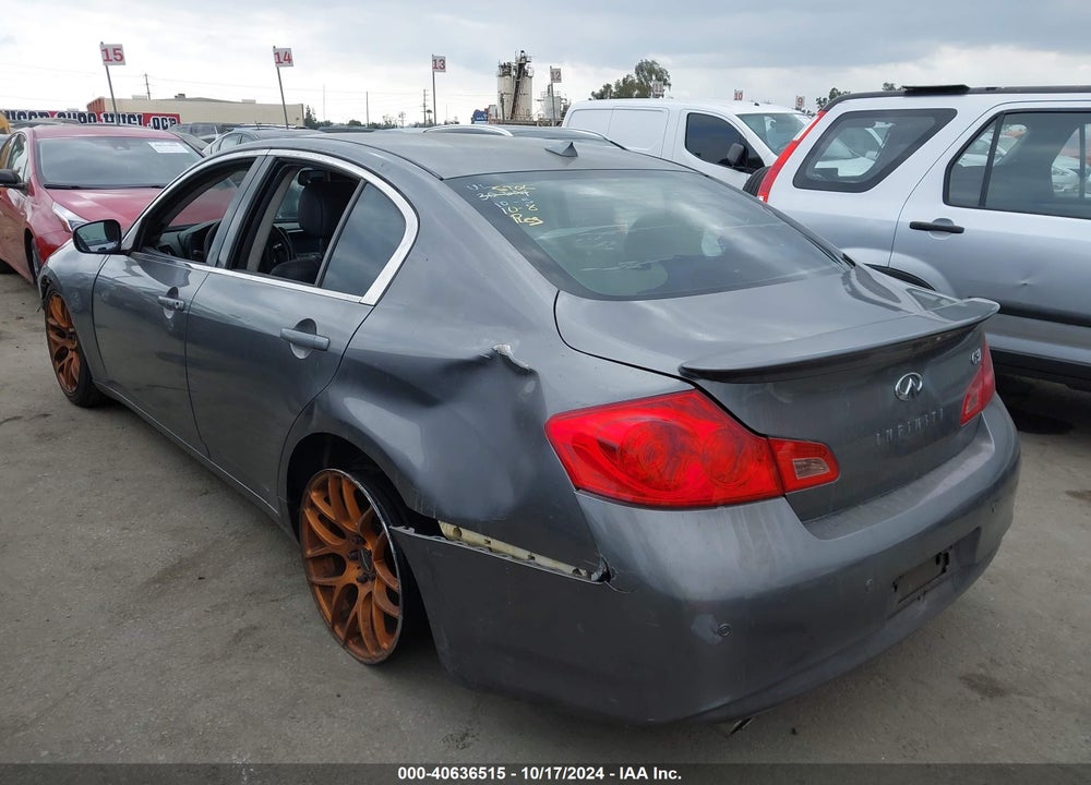 2012 INFINITI G37 JOURNEY VIN: JN1CV6AP8CM620074
