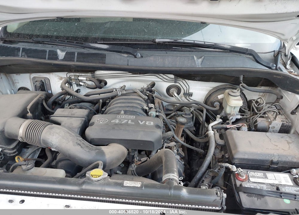 2008 TOYOTA TUNDRA BASE 4.7L V8 VIN: 5TFRT54168X017953