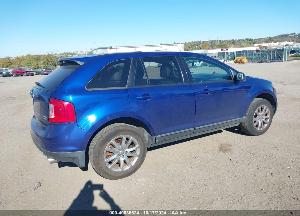 2013 FORD EDGE SEL VIN: 2FMDK4JC7DBA88816