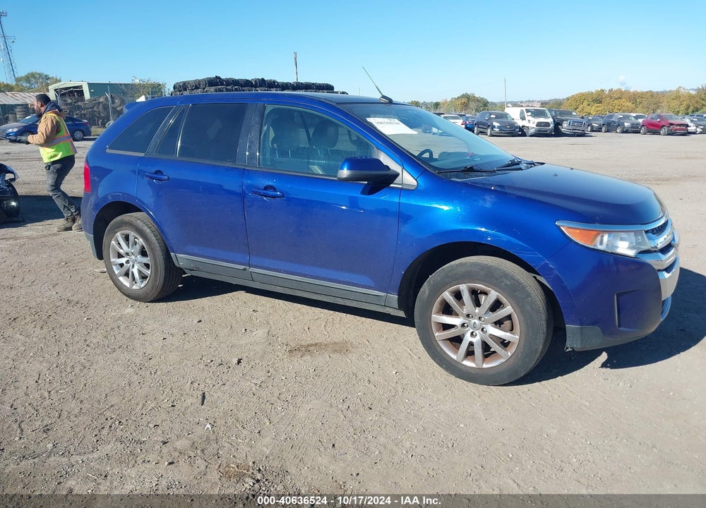 2013 FORD EDGE SEL VIN: 2FMDK4JC7DBA88816