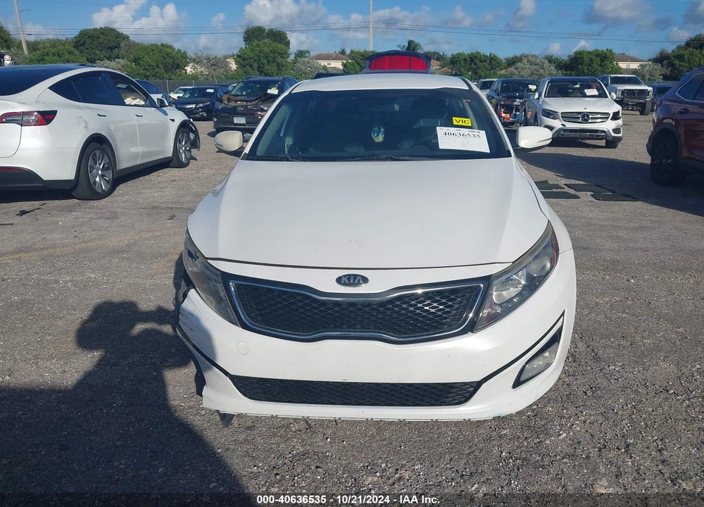 2015 KIA OPTIMA LX VIN: KNAGM4A75F5536375