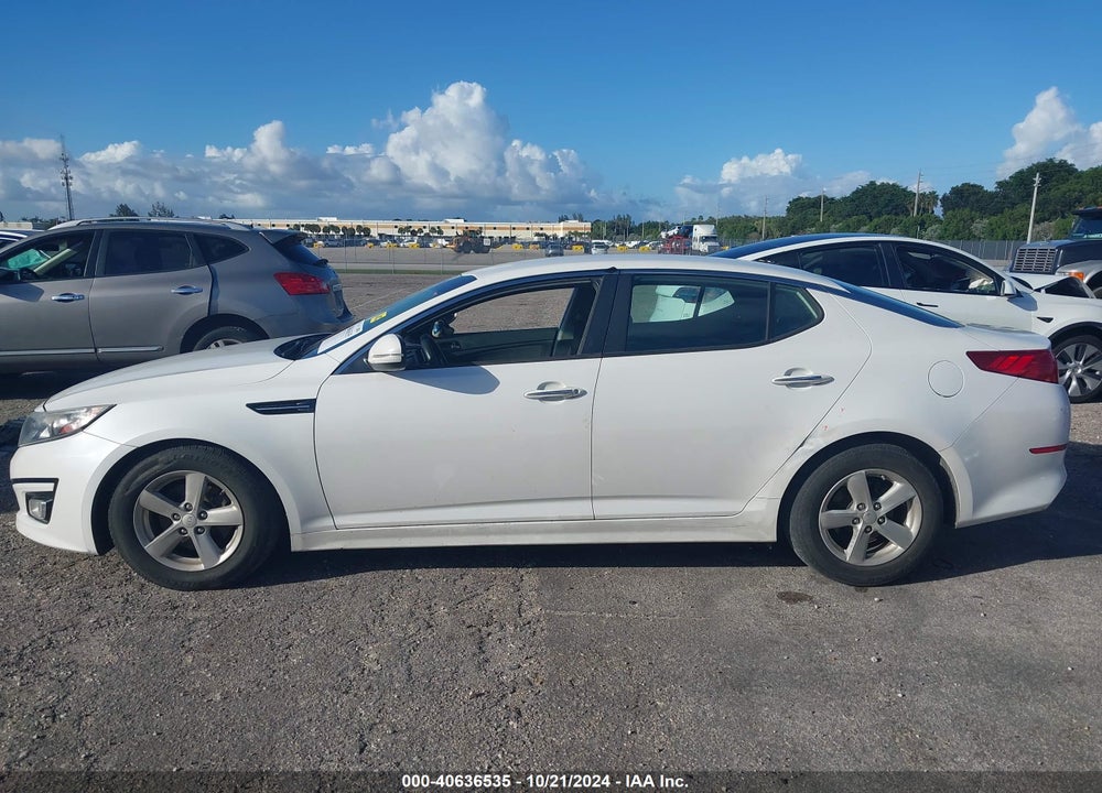 2015 KIA OPTIMA LX VIN: KNAGM4A75F5536375