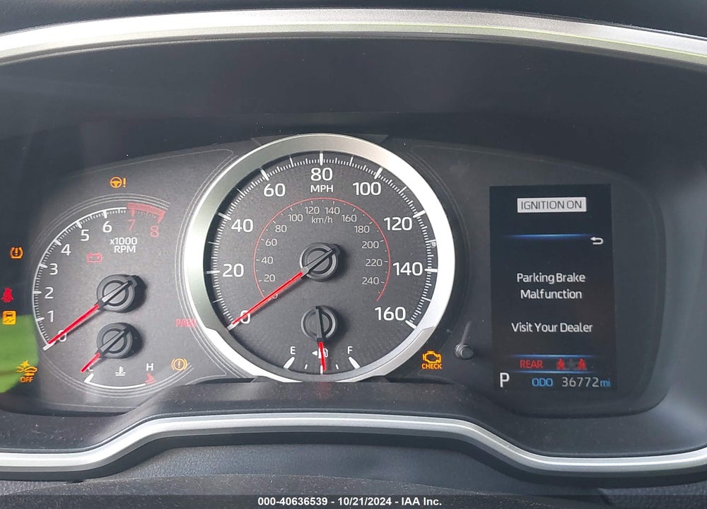 2021 TOYOTA COROLLA NIGHTSHADE VIN: JTND4MBE4M3106411