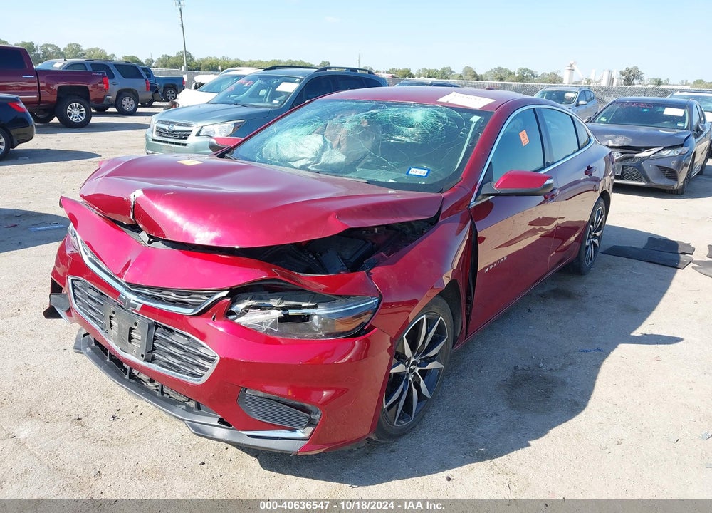 2018 CHEVROLET MALIBU LT VIN: 1G1ZD5ST2JF117702