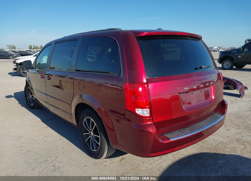 2017 DODGE GRAND CARAVAN GT VIN: 2C4RDGEG9HR625136