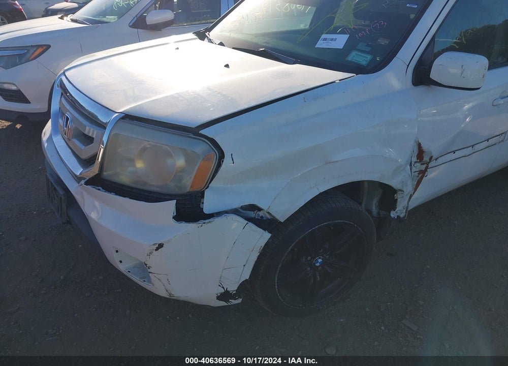 2009 HONDA PILOT EX-L VIN: 5FNYF48529B036621