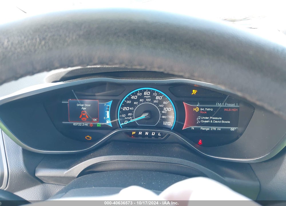 2017 FORD C-MAX HYBRID TITANIUM VIN: 1FADP5DU7HL109000