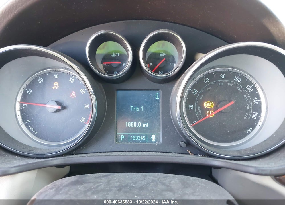 2011 BUICK REGAL VIN: W04GP5EC3B1033284