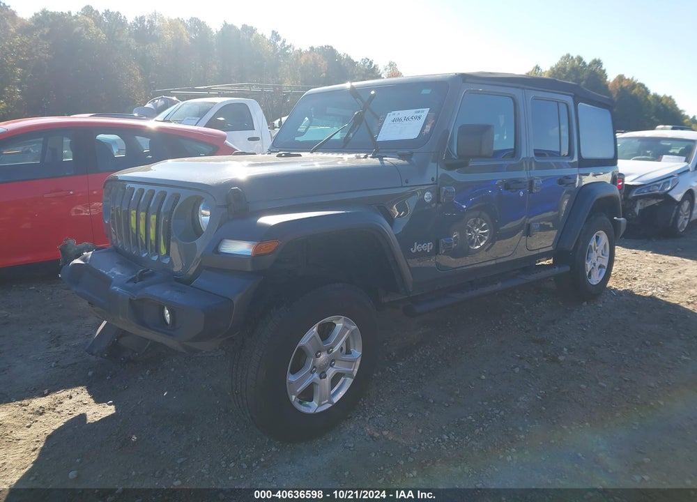 2021 JEEP WRANGLER UNLIMITED SPORT S 4X4 VIN: 1C4HJXDN5MW594781