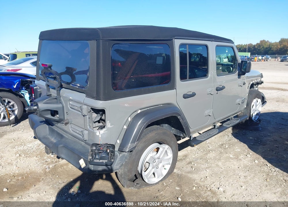 2021 JEEP WRANGLER UNLIMITED SPORT S 4X4 VIN: 1C4HJXDN5MW594781