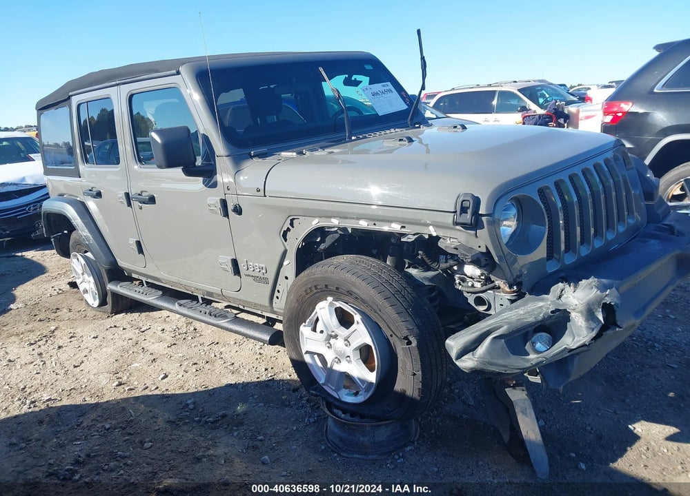 2021 JEEP WRANGLER UNLIMITED SPORT S 4X4 VIN: 1C4HJXDN5MW594781