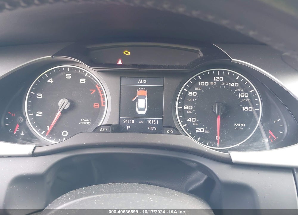 2012 AUDI A4 2.0T PREMIUM VIN: WAUFFAFL8CA114596