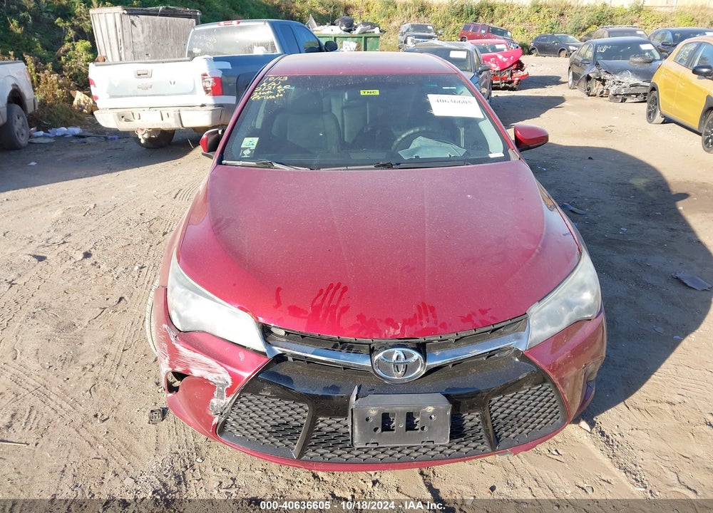 2015 TOYOTA CAMRY SE VIN: 4T1BF1FK6FU950379
