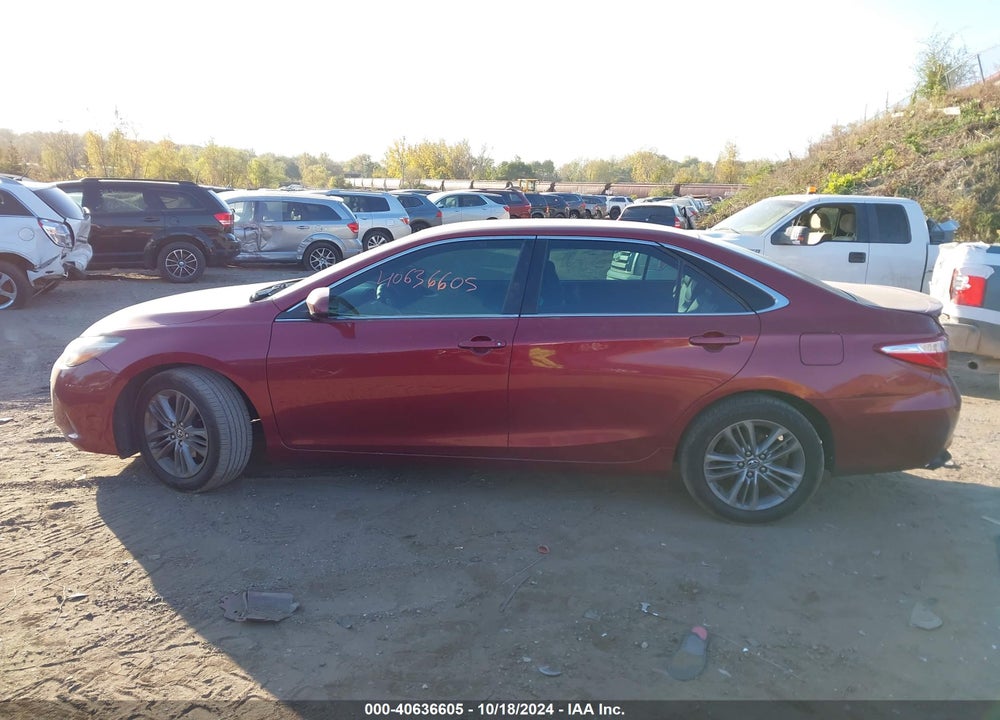 2015 TOYOTA CAMRY SE VIN: 4T1BF1FK6FU950379