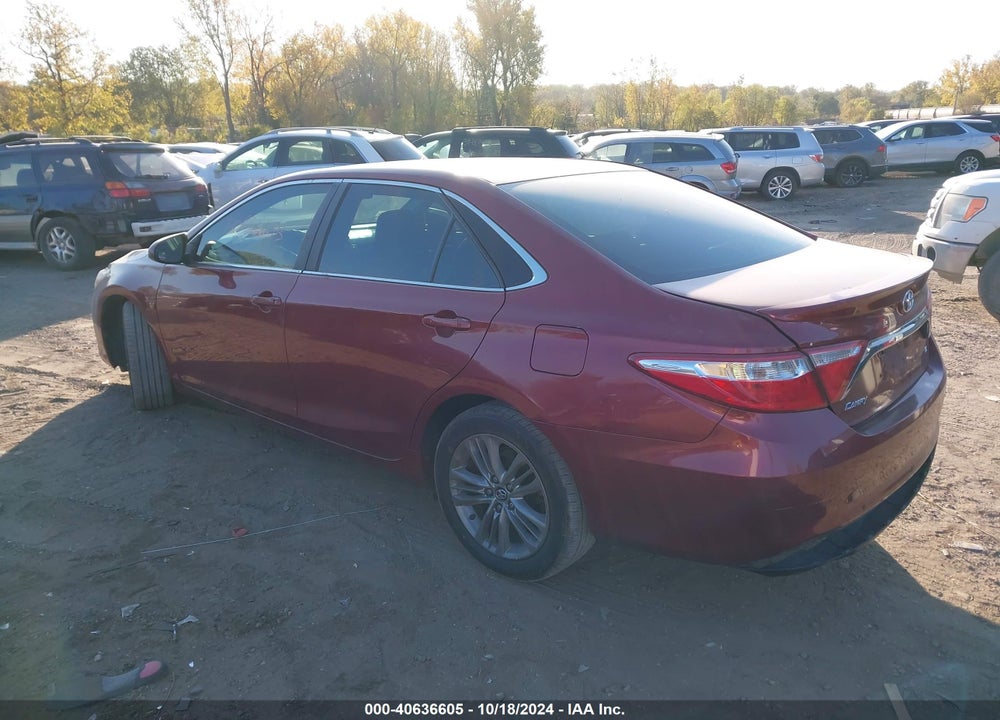 2015 TOYOTA CAMRY SE VIN: 4T1BF1FK6FU950379