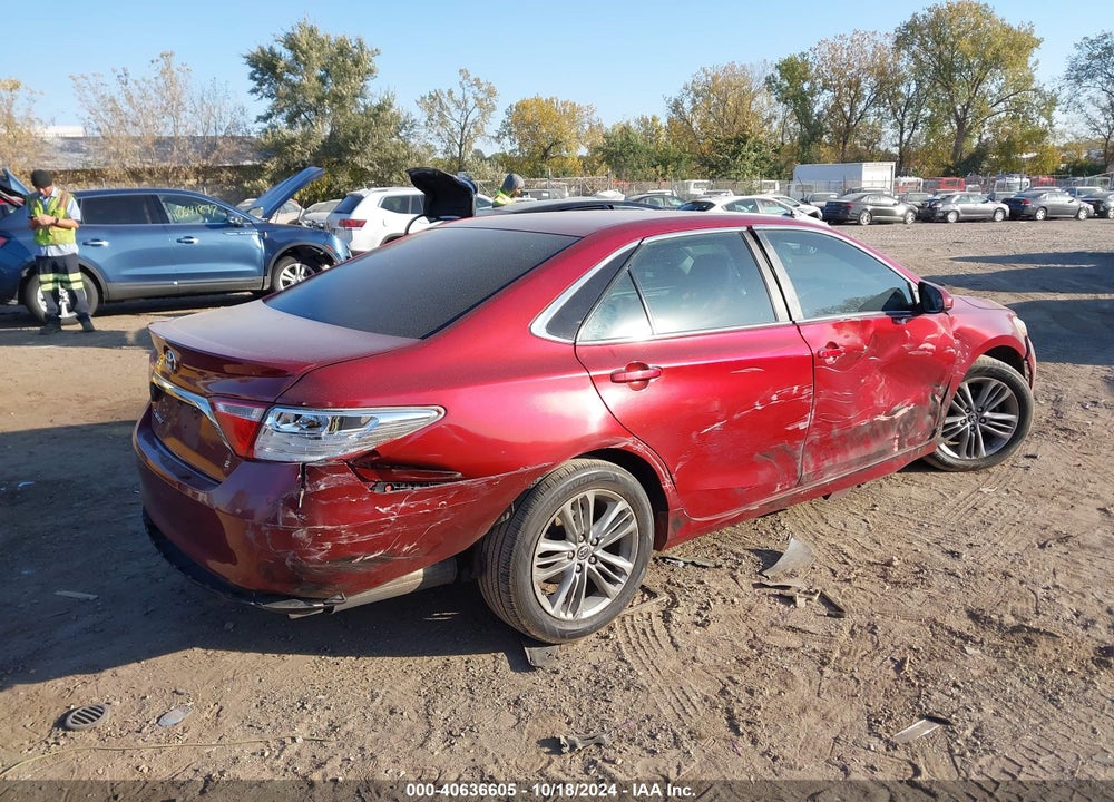 2015 TOYOTA CAMRY SE VIN: 4T1BF1FK6FU950379