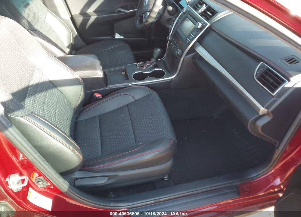 2015 TOYOTA CAMRY SE VIN: 4T1BF1FK6FU950379