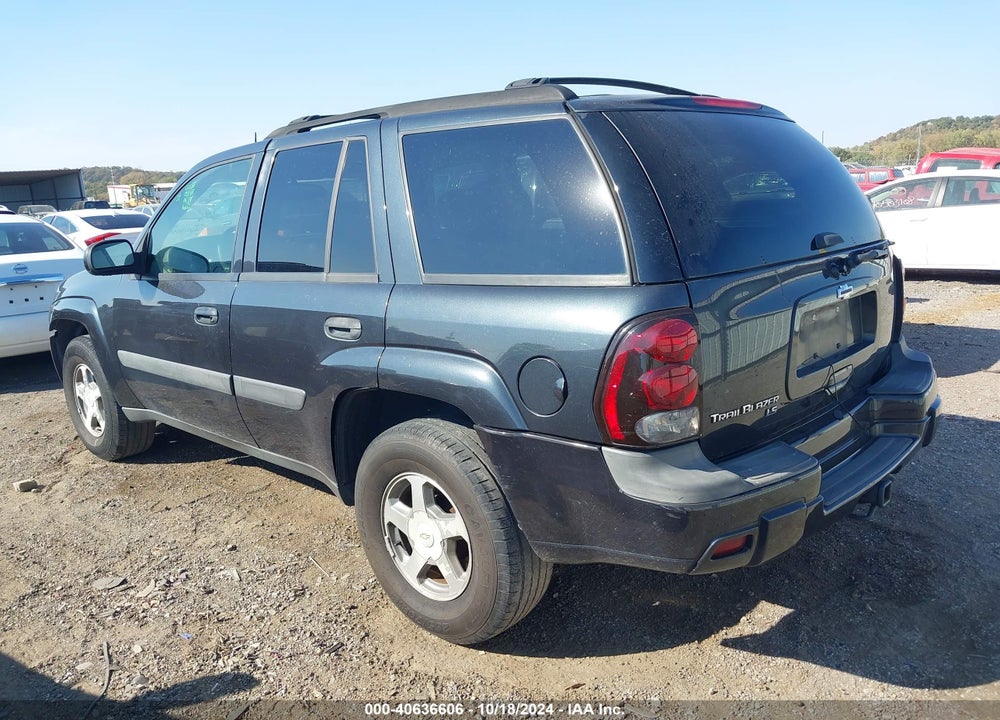 2005 CHEVROLET TRAILBLAZER LS VIN: 1GNDS13S252295877