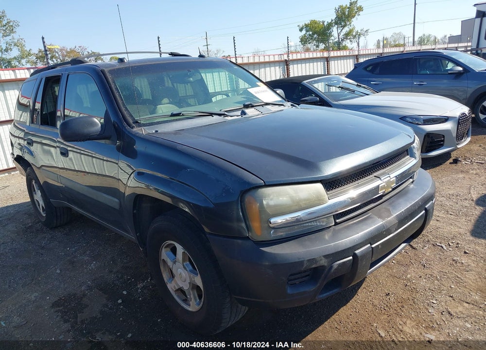 2005 CHEVROLET TRAILBLAZER LS VIN: 1GNDS13S252295877