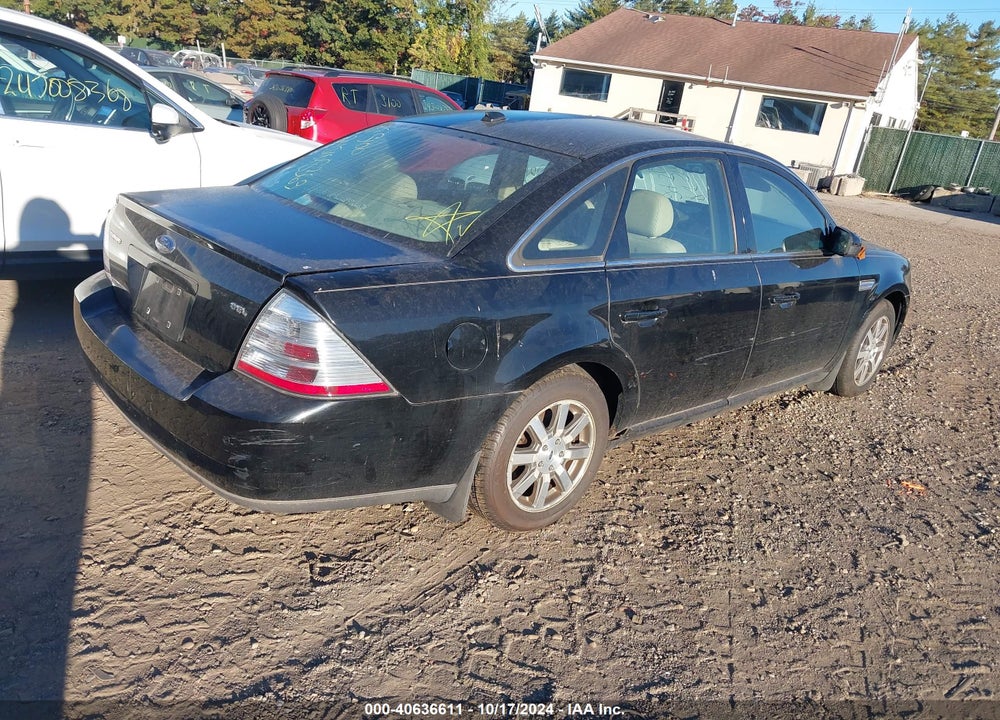 2008 FORD TAURUS SEL VIN: 1FAHP24WX8G132491