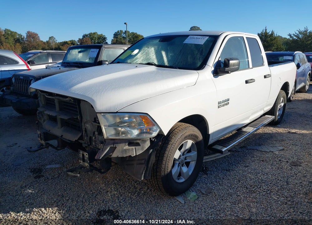 2018 RAM 1500 TRADESMAN 4X4 6'4 BOX VIN: 1C6RR7FG3JS213547