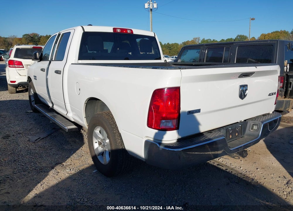 2018 RAM 1500 TRADESMAN 4X4 6'4 BOX VIN: 1C6RR7FG3JS213547