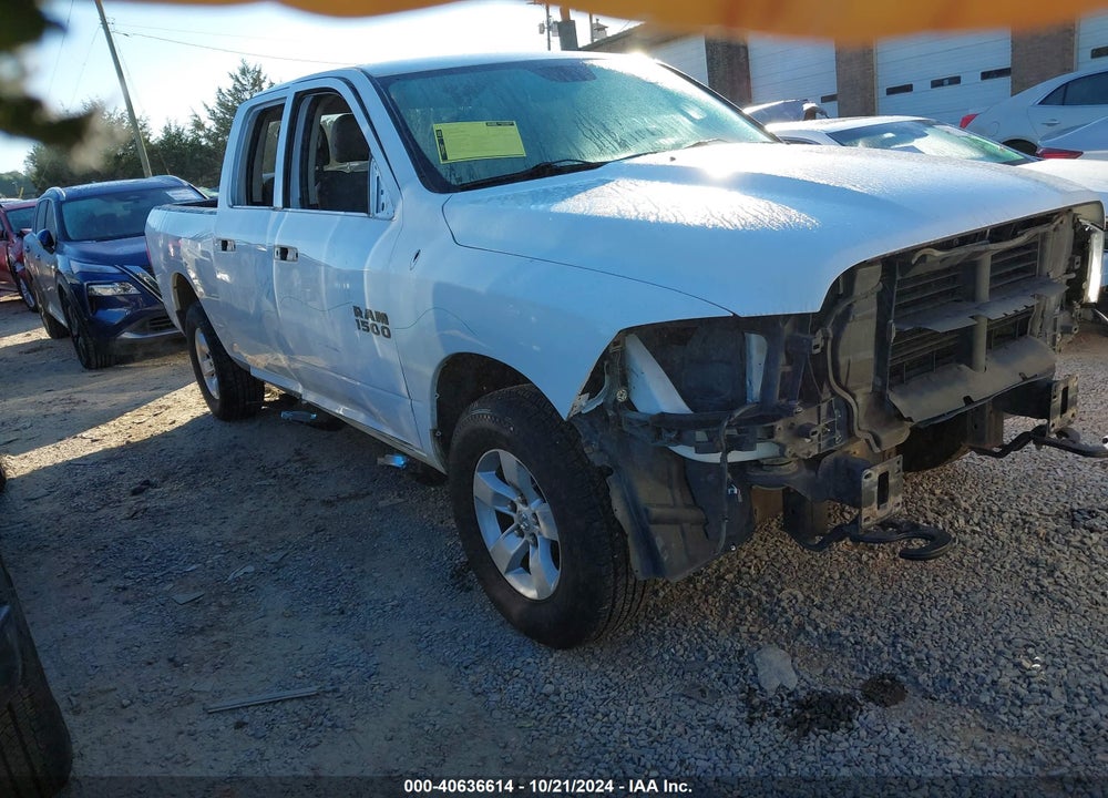 2018 RAM 1500 TRADESMAN 4X4 6'4 BOX VIN: 1C6RR7FG3JS213547