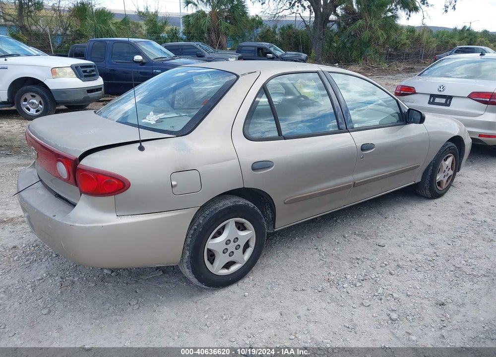 2004 CHEVROLET CAVALIER VIN: 1G1JC52F247243650