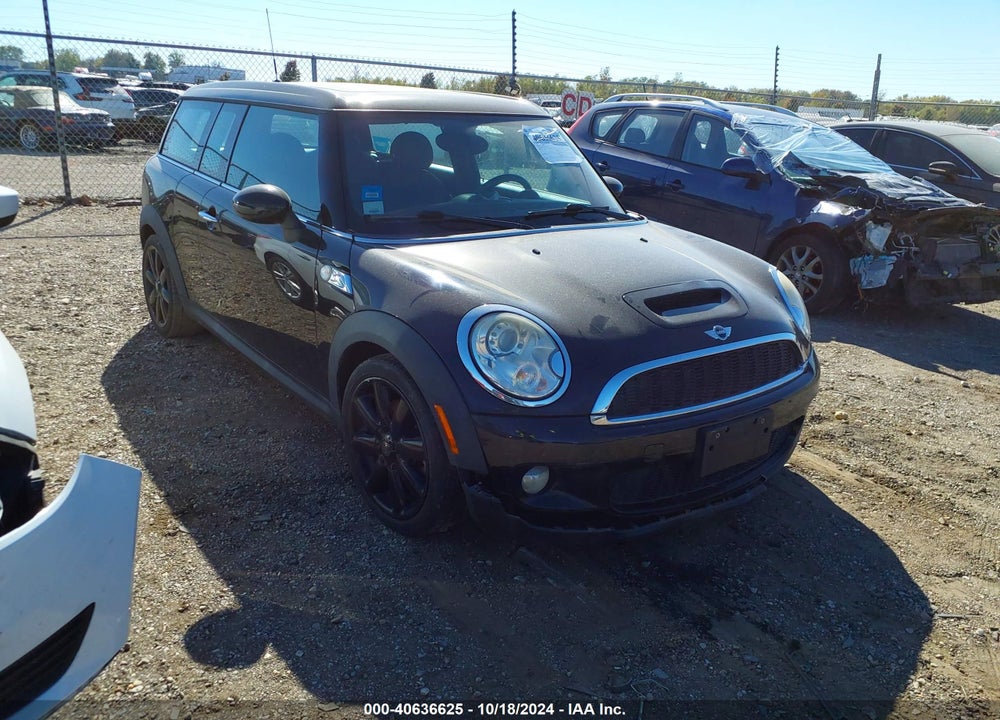 2009 MINI COOPER S CLUBMAN VIN: WMWMM33589TP93278