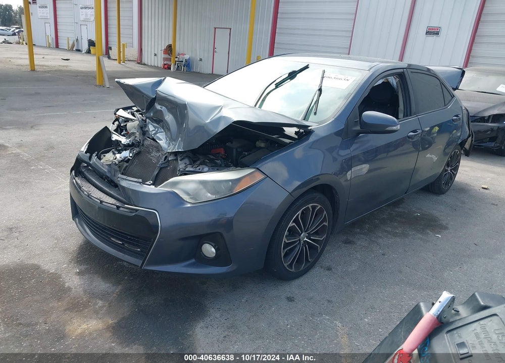 2015 TOYOTA COROLLA S PLUS VIN: 5YFBURHE2FP265972