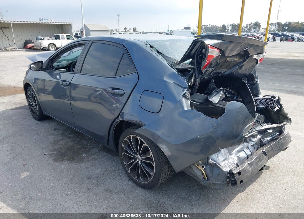 2015 TOYOTA COROLLA S PLUS VIN: 5YFBURHE2FP265972