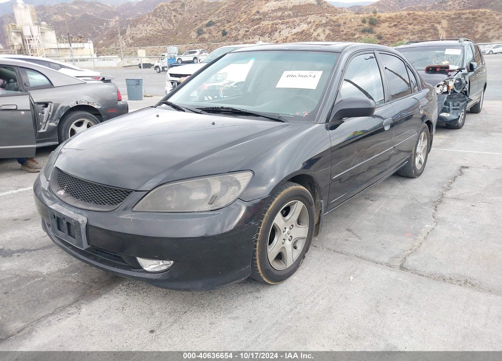 2004 HONDA CIVIC EX VIN: 2HGES25794H604019