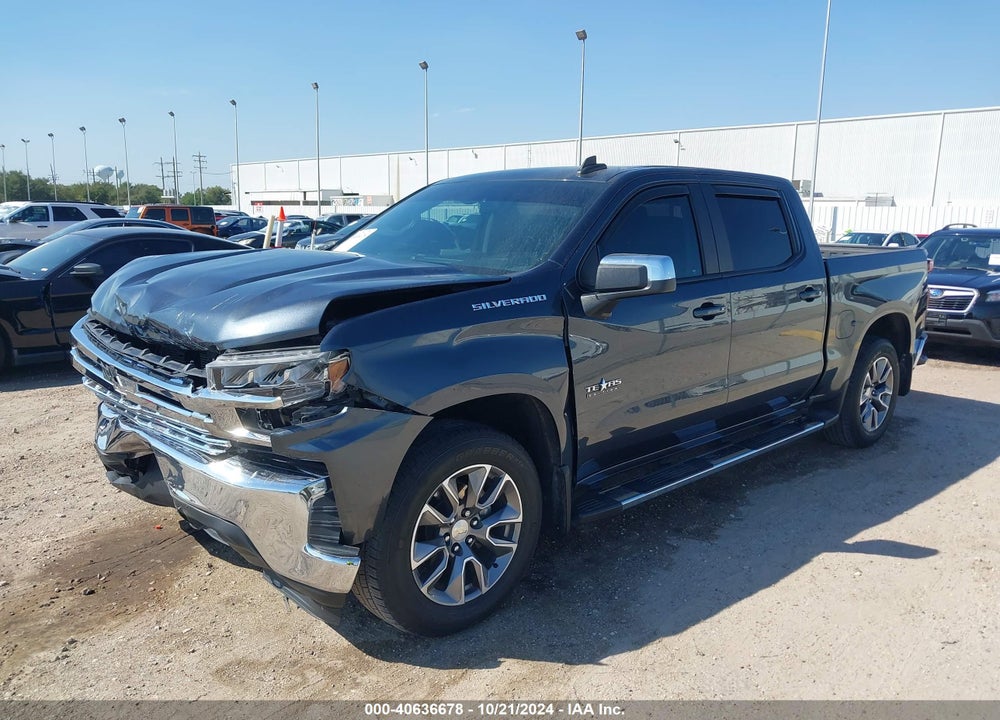 2021 CHEVROLET SILVERADO 1500 2WD SHORT BED LT VIN: 1GCPWCEDXMZ166635