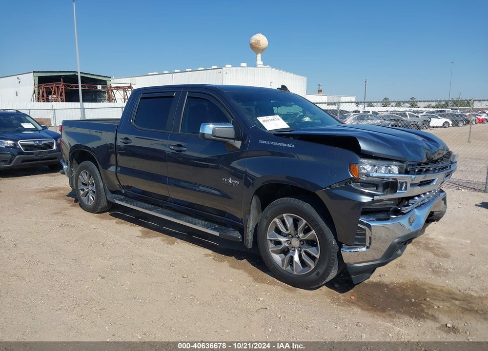 2021 CHEVROLET SILVERADO 1500 2WD SHORT BED LT VIN: 1GCPWCEDXMZ166635