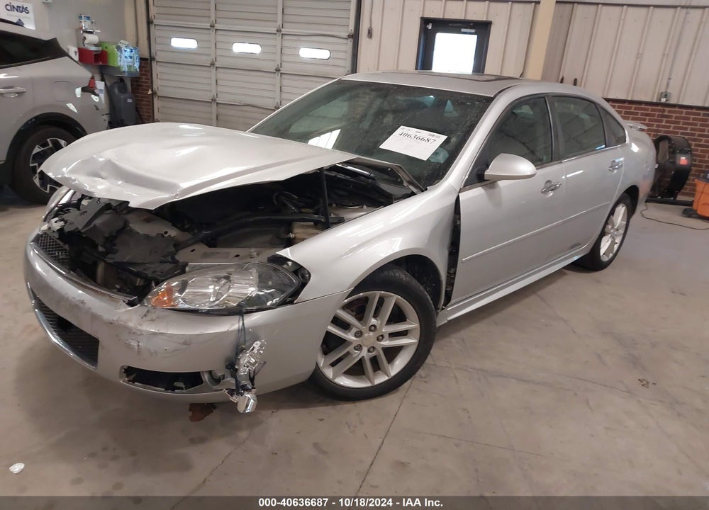 2016 CHEVROLET IMPALA LIMITED LTZ VIN: 2G1WC5E39G1104270