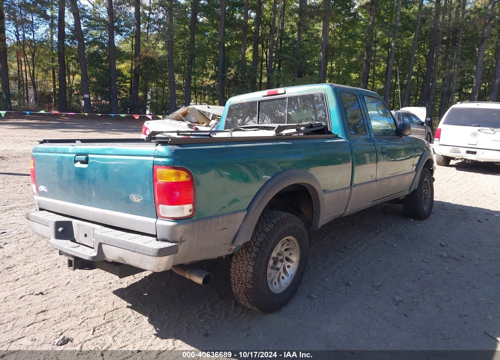 1998 FORD RANGER SPLASH/XL/XLT VIN: 1FTZR15X7WPB09712