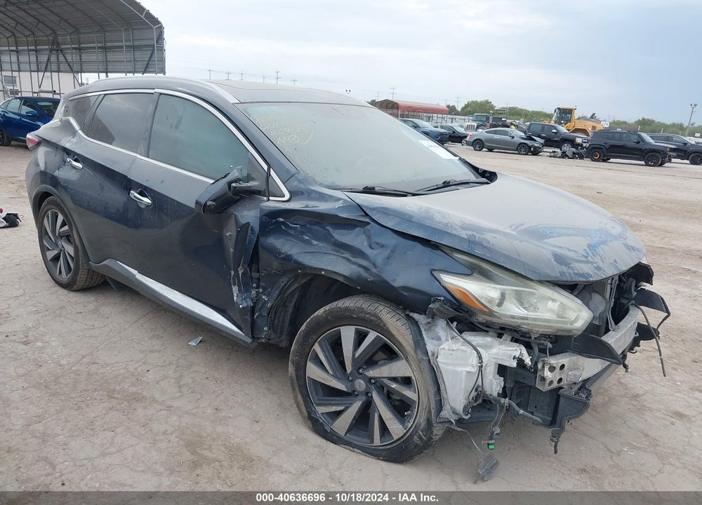 2015 NISSAN MURANO PLATINUM VIN: 5N1AZ2MGXFN264265