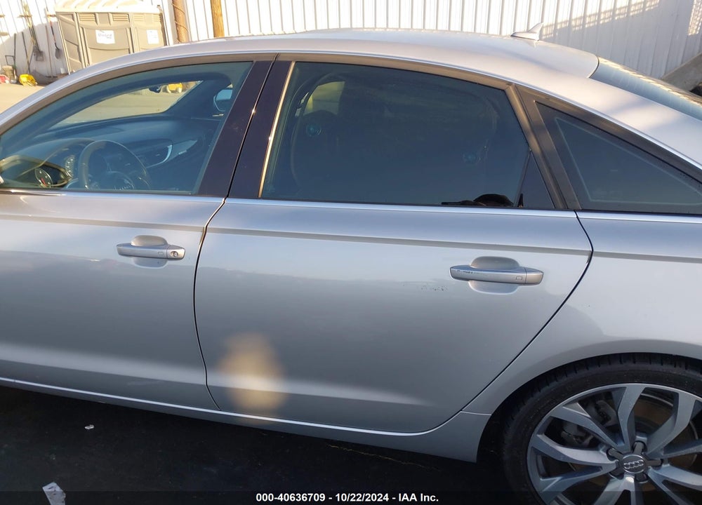 2014 AUDI A6 3.0T PREMIUM PLUS VIN: WAUFGAFC7EN041195