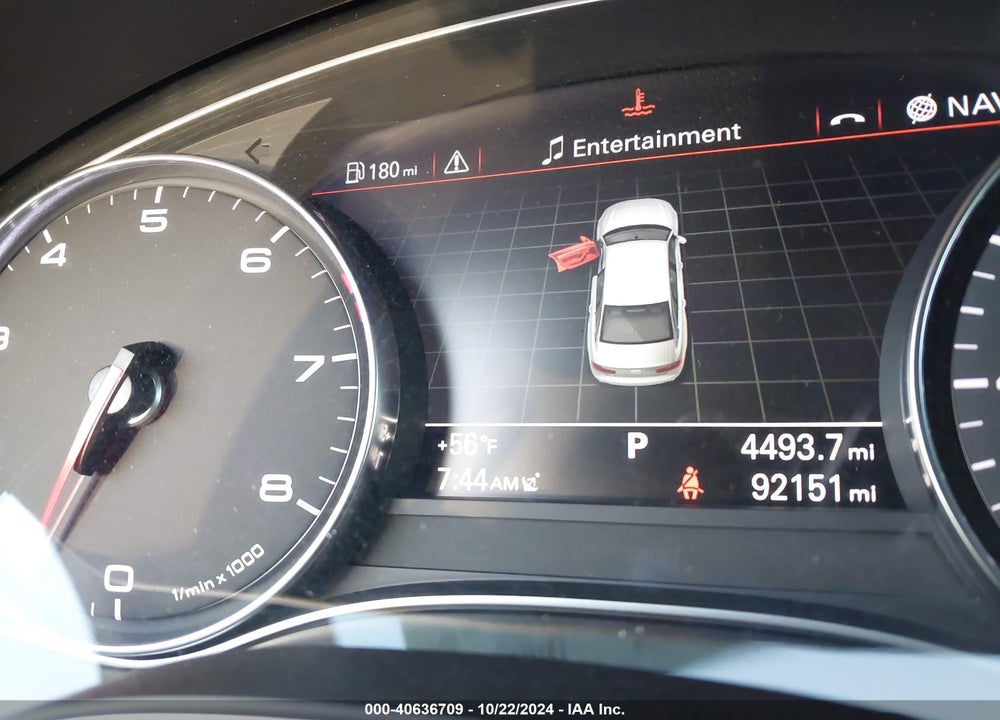 2014 AUDI A6 3.0T PREMIUM PLUS VIN: WAUFGAFC7EN041195