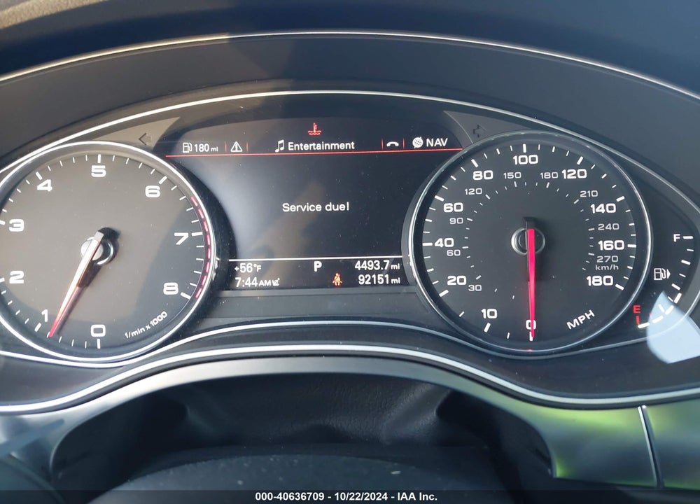 2014 AUDI A6 3.0T PREMIUM PLUS VIN: WAUFGAFC7EN041195