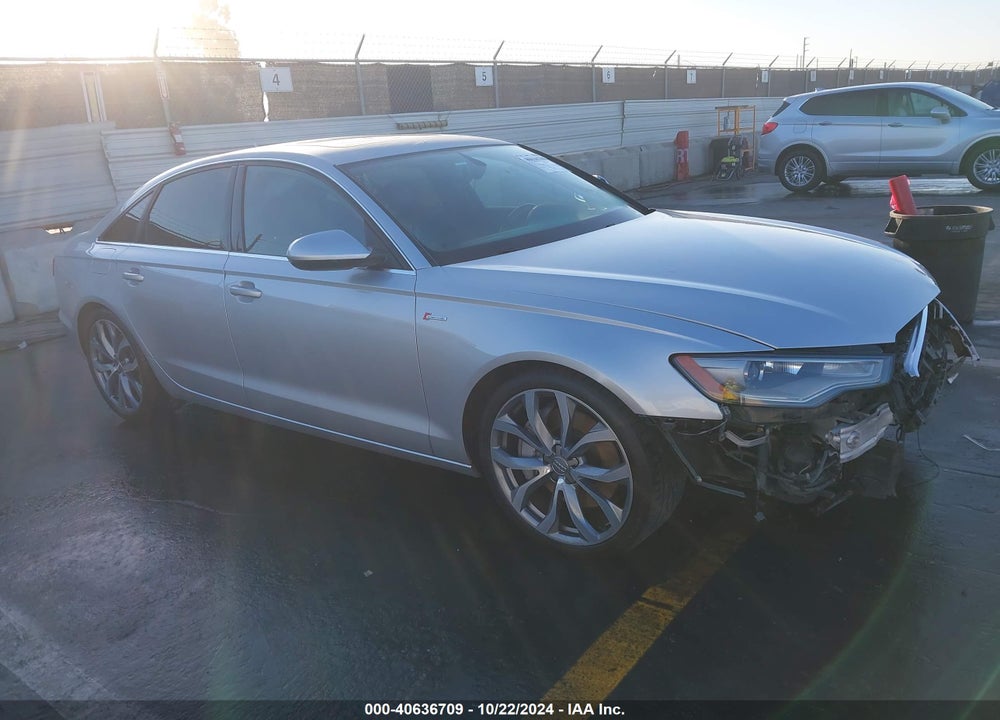 2014 AUDI A6 3.0T PREMIUM PLUS VIN: WAUFGAFC7EN041195