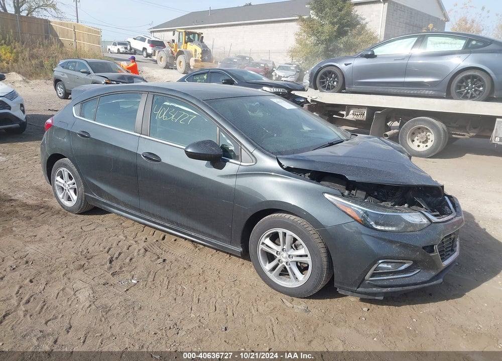2017 CHEVROLET CRUZE LT MANUAL VIN: 3G1BD6SMXHS539044