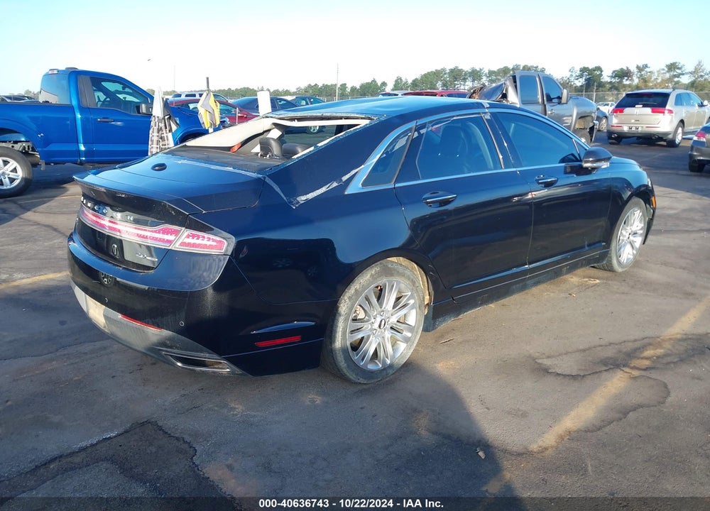 2015 LINCOLN MKZ VIN: 3LN6L2G95FR626651