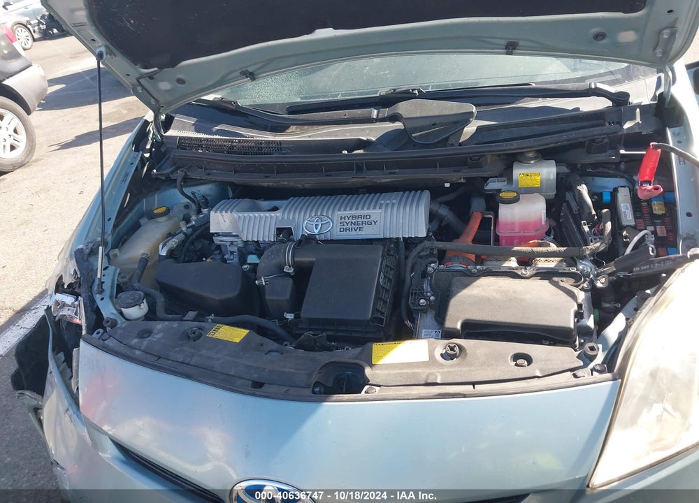 2012 TOYOTA PRIUS THREE VIN: JTDKN3DU2C1526122