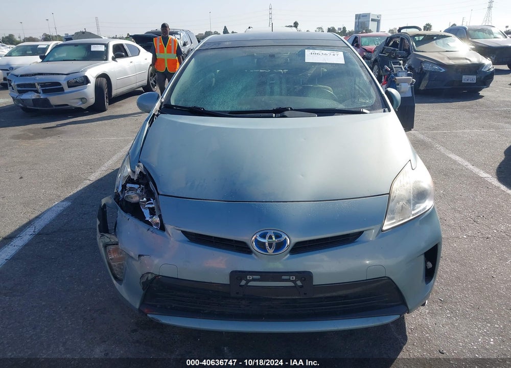 2012 TOYOTA PRIUS THREE VIN: JTDKN3DU2C1526122