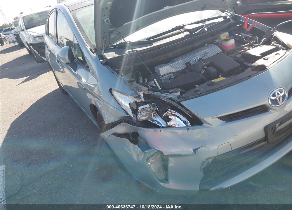 2012 TOYOTA PRIUS THREE VIN: JTDKN3DU2C1526122